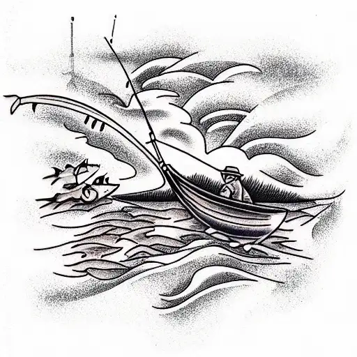 Fishing With Landscape Forearm