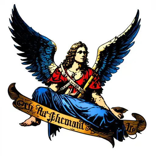 Warrior Angel Watching