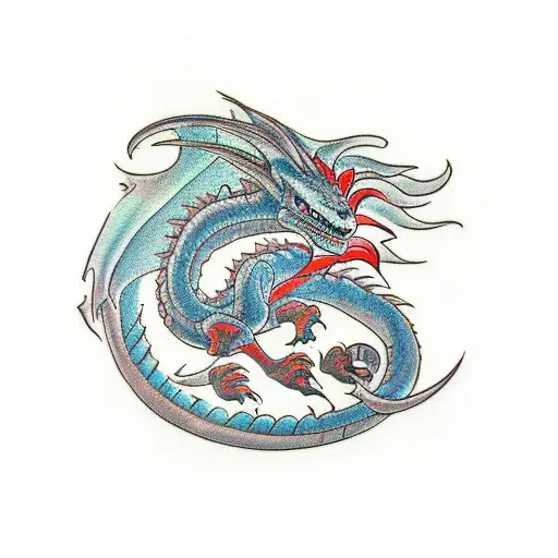 Dragon From How You Train Your Dragon