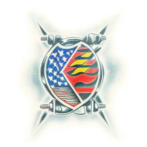 Formula 1 Car Over Fire