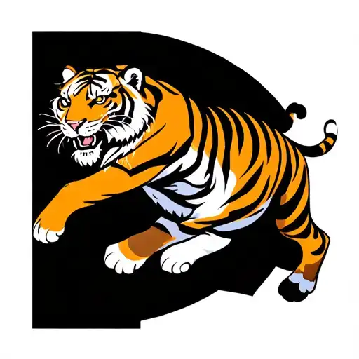 Tiger Running