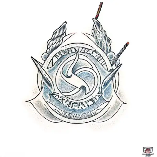 Trident In The Ocean