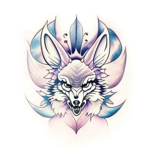 Butterfly Mushroom Wolf