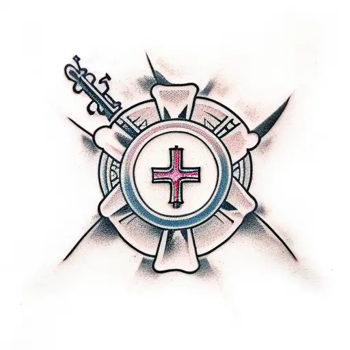 Christian Cross Clouds