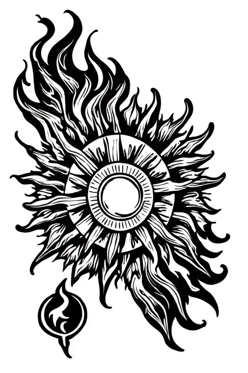 Nm Zia Sun With Fire