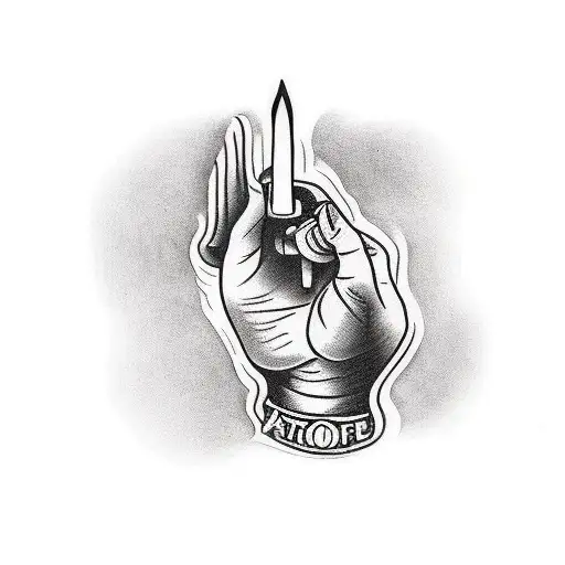Hand With Dagger