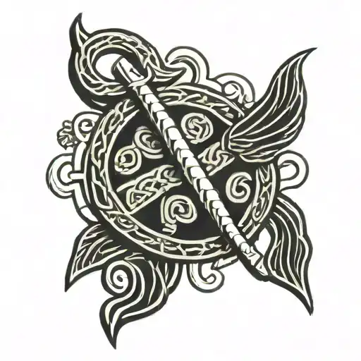 Celtic Knot Of Eternal Love With Zodiac Sign Scorpio
