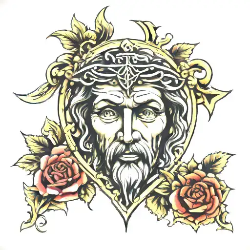 Michael Angelo Jesus Christ Heart