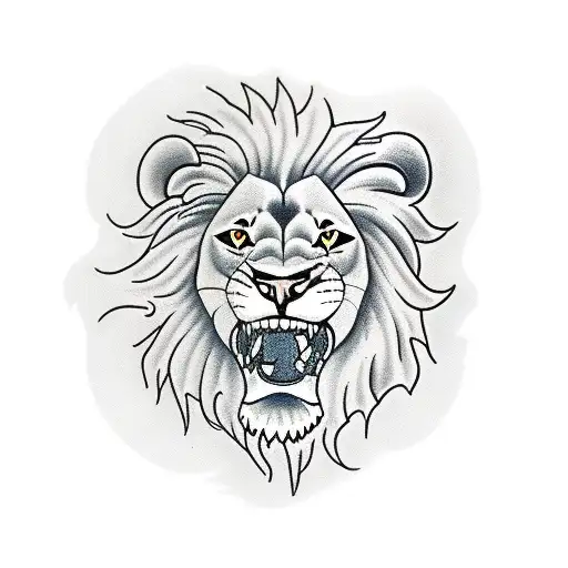 Lion With Great Molar