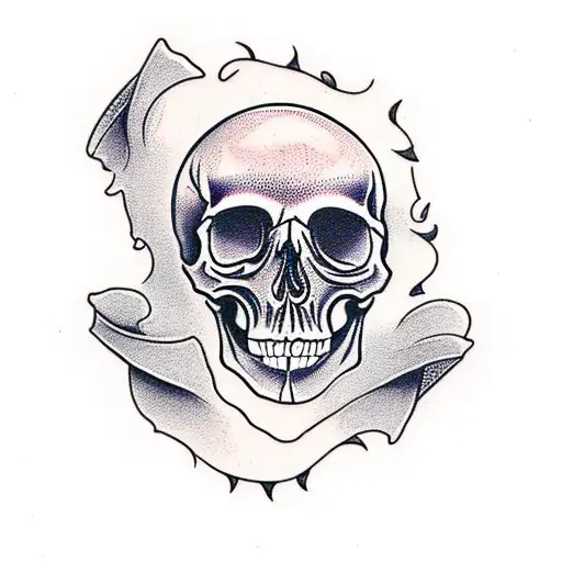 Skull And Chili Pepper