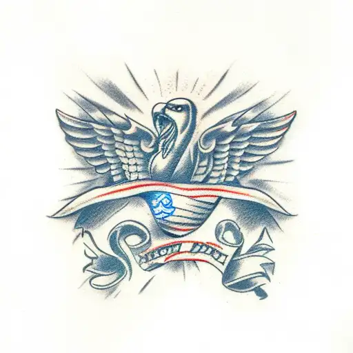 Freedom Or Death Chest Tattoo Sketch