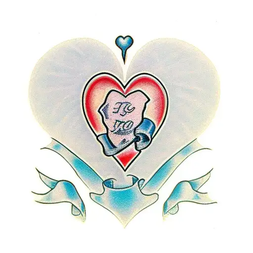 Heart With The Word Mom