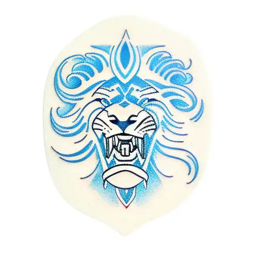 Lion Samurai Honolulu Blue