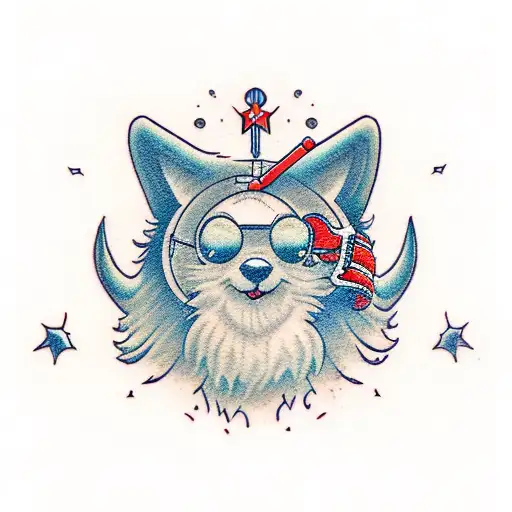 Fluffy Nimbus Cloud Logo