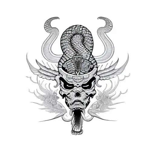 Quezacoatl Feathered Snake For Calf