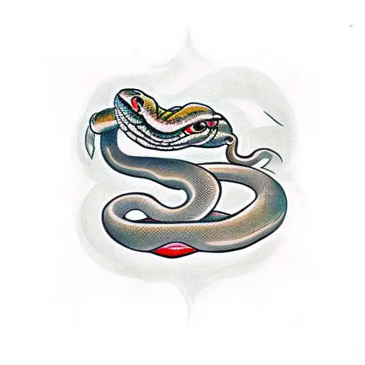 Snake With Banner