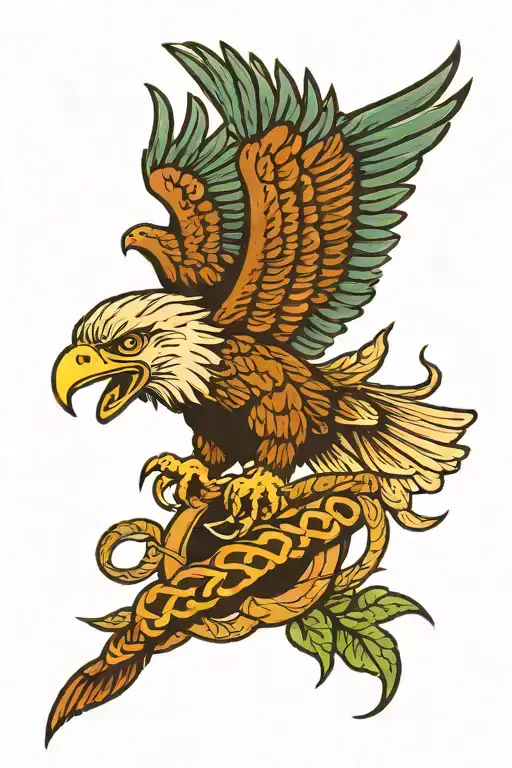 Eagle And Snake