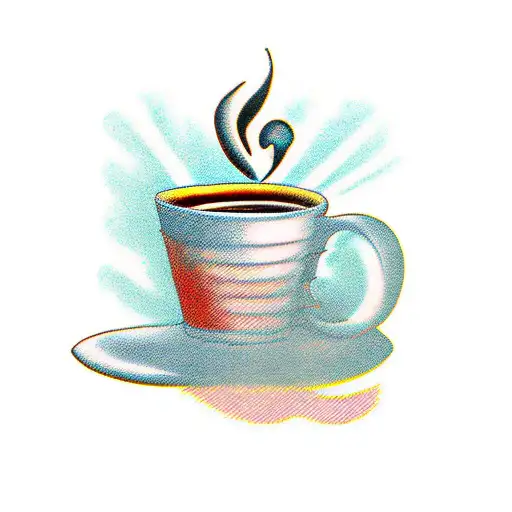 Hand With Coffee Cup