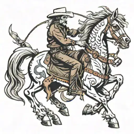 Skelton Cowboy Traditional Style