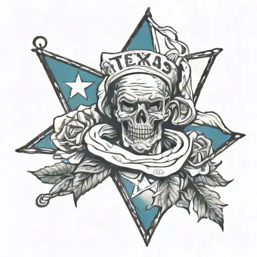 Texas Nurse Tattoo For Men