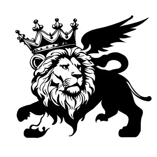 Lion Of Judah With Crown