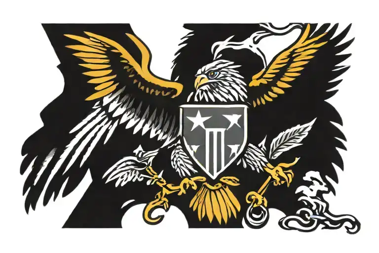 Us Army Eagle Bright Fall