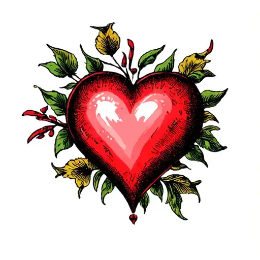 Heart Symbolizing Love You