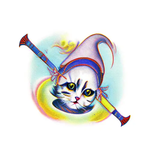 Pierrot Clown Cat