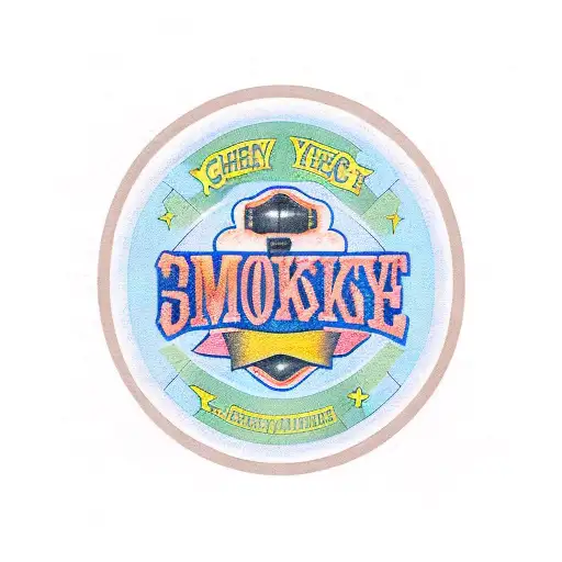 Lettering Saying 'Check Yourself' On Chest With Smokey Background