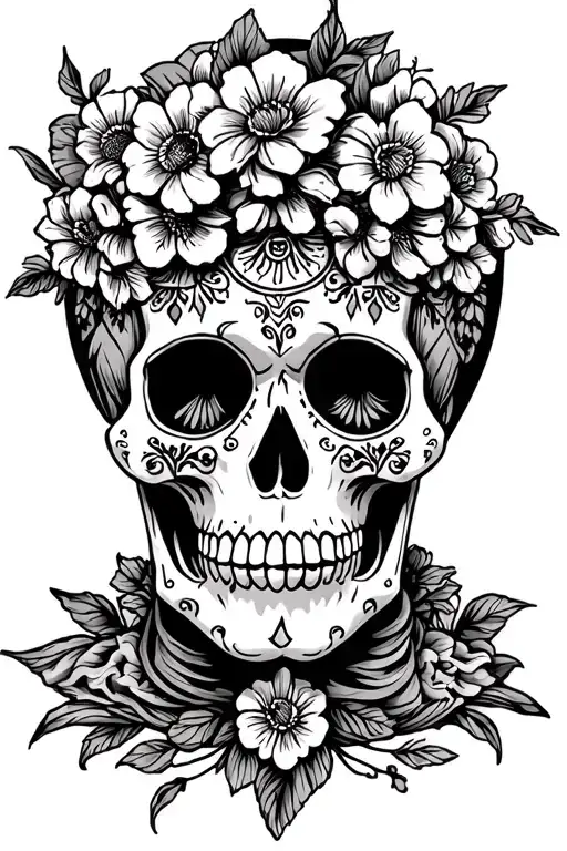 Father Of Muerte Skull