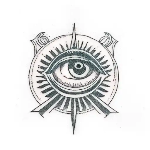 Evil Illuminati Eye
