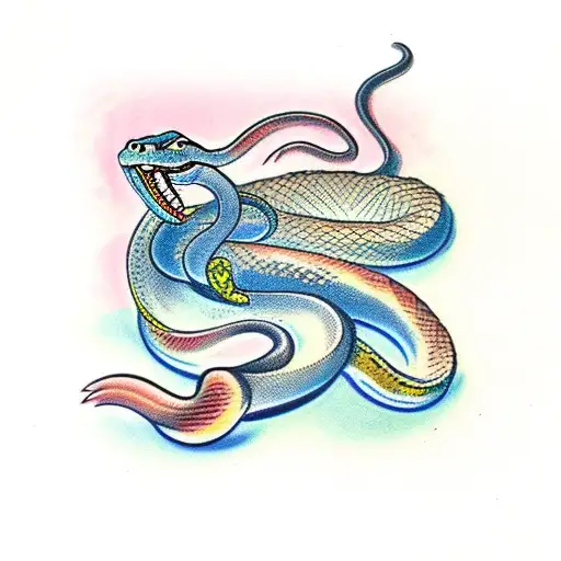 Snake On The Shoulder