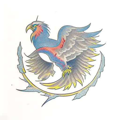 Phoenix With Norse Feeling
