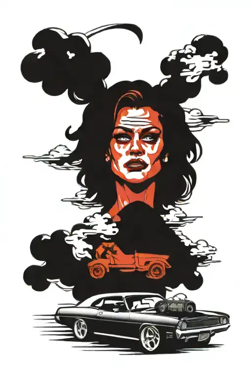 Muscle Car Surrounded