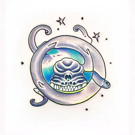 Moon Devouring Snake