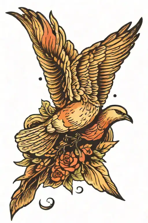 Morning Dove Falling From Sky