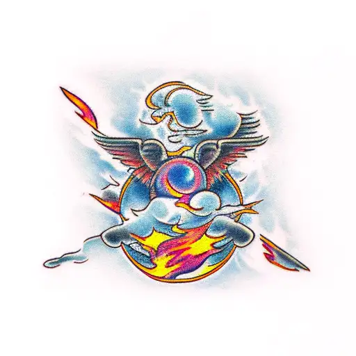 Phoenix Ashes With Fire