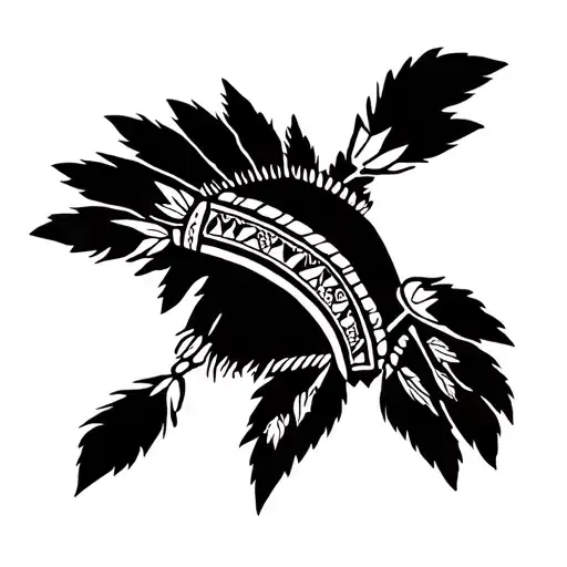 2X2 Native American Traditional Style