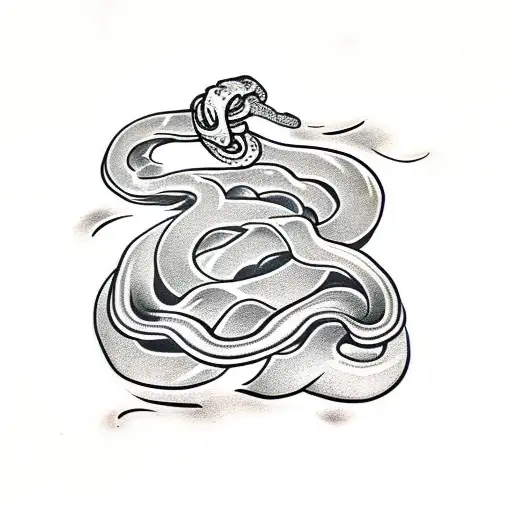 Draco Malfoy Wand With Snake Wrapped Around It