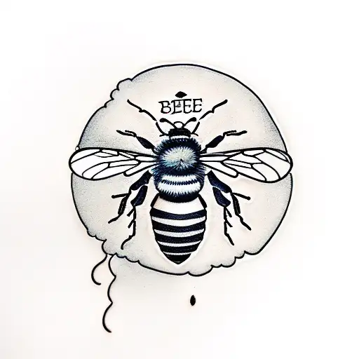 Bee With The Name Josie Written Inside