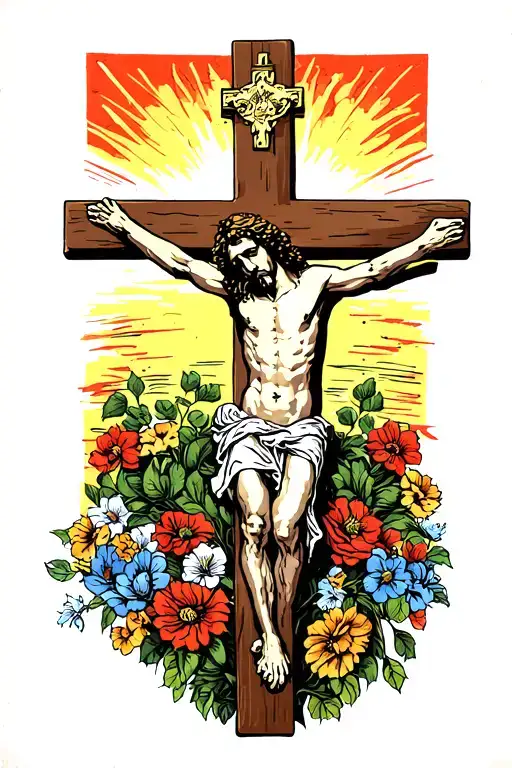 Jesus Crucified On The Cross