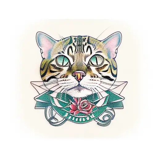 Bengal Cat Lucky Cat