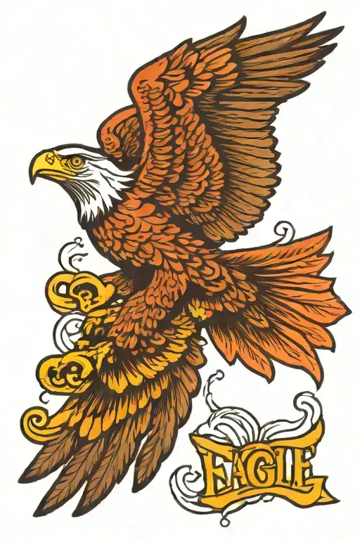 Eagle Flying