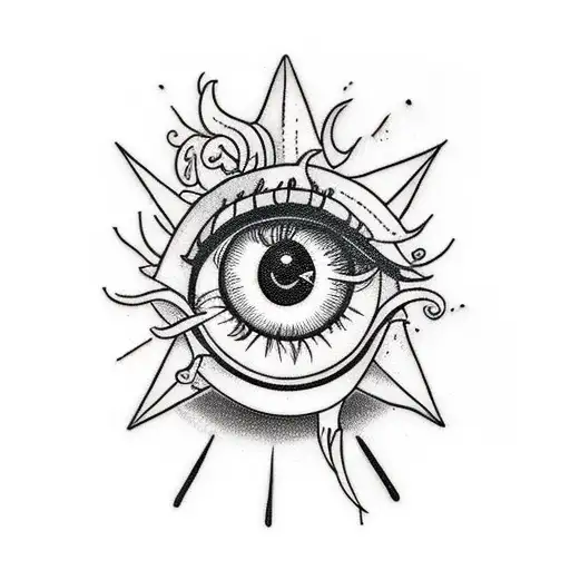 Eye Merged With A Carnivurous Plant