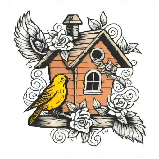 Should've Known That You Can't Bother Me Bird House