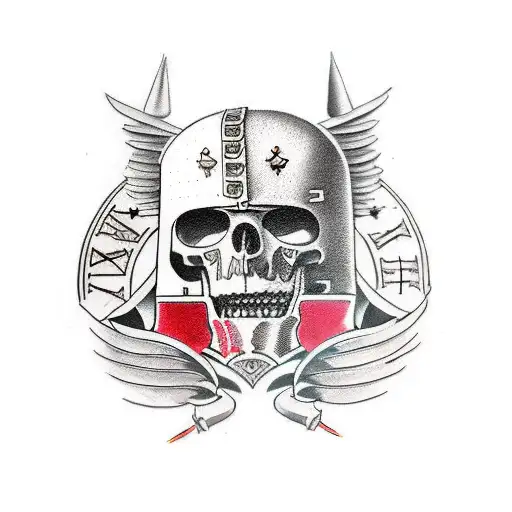 Full Sleeve Roman Praetorian With Roman Numerals