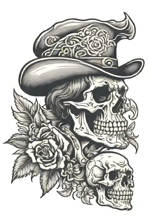 Cowboy Skull