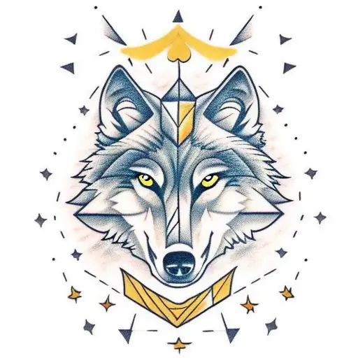 Wolf And Triangle