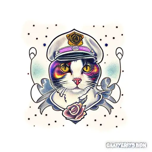 Lizzie Borden Calico Cat