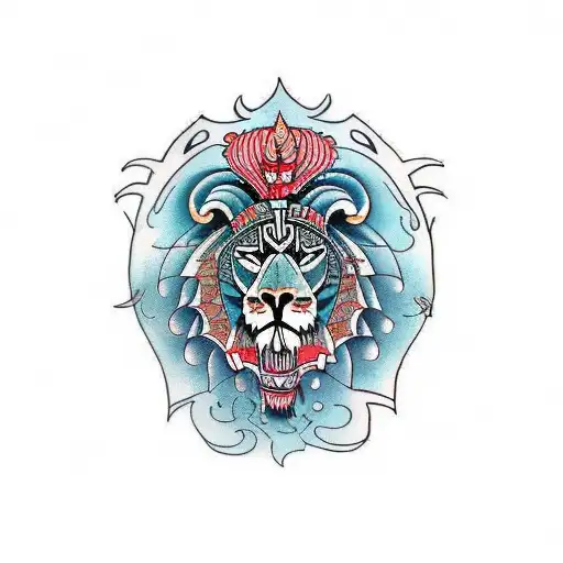 Maori Lion Mountain Sanskrit